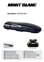 Mont Blanc TRITON 650 Instructions De Montage