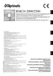 Aprimatic RSK24-2500 Mode D'emploi