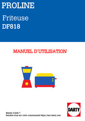 Proline DF818 Manuel D'utilisation