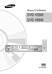 Samusng DVD-V6500 Manuel D'utilisation
