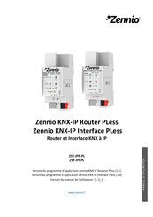 Zennio ZSY-IPR-PL Manuel D'utilisation