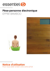 essentiel b EPPB1 BAMBOO Notice D'utilisation