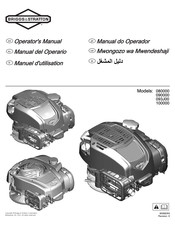 Briggs & Stratton 080000 Manuel D'utilisation