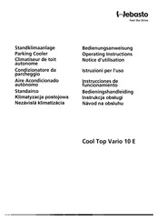 Webasto Cool Top Vario 10 E Notice D'utilisation