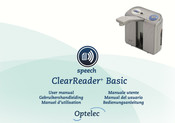 Optelec ClearReader+ Basic Manuel D'utilisation