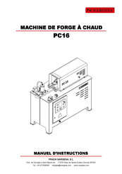 NARGESA PC16 Manuel D'instructions