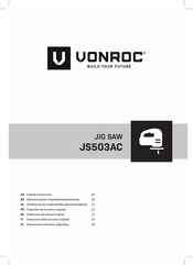 VONROC JS503AC Traduction De La Notice Originale