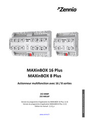 Zennio MAXinBOX 16 Plus Manuel D'utilisation