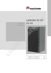 EdilKamin LAGUNA W UP 25 Installation, Usage Et Maintenance