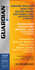 Guardian MDS86800XWS Mode D'emploi Et Garantie