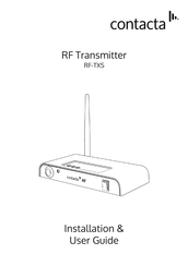 Contacta RF-TXS Guide Rapide