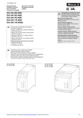 Moeller DS4-340-4K0-M Notice D'installation
