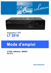 Lenson 8002010 Mode D'emploi