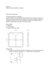 iHealth Fit Guide De Démarrage Rapide