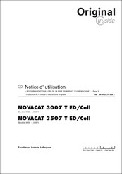 Pottinger NOVACAT 3007 T ED/Coll Notice D'utilisation