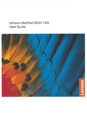 Lenovo IdeaPad S940-14IIL Manuel D'utilisation