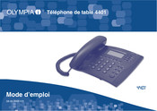 Olympia 4401 Mode D'emploi