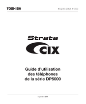 Toshiba STRATA CIX DP5000 Série Guide D'utilisation