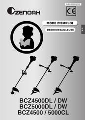 Zenoah BCZ4500 Mode D'emploi