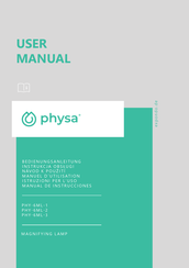 physa PHY-6ML-3 Manuel D'utilisation