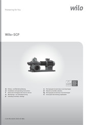 Wilo SCP 250-390 HA Notice De Montage
