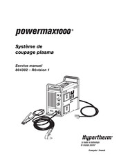 Hypertherm powermax1000 Mode D'emploi