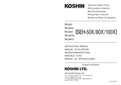 Koshin SEH-50X Manuel D'utilisation