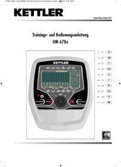 Kettler UM 6787 Mode D'emploi Et Instructions D'entraînement