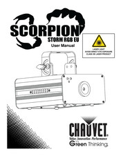 Chauvet Scorpion Storm RGB EU Manuel D'utilisateur