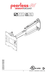 peerless-AV SMARTMOUNT SA740P Mode D'emploi