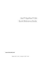 Dell OptiPlex 755 Guide De Référence Rapide