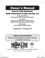 Tripp-Lite B002-HD2AC4 Manuel De L'utilisateur