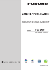 Furuno Electric SONDEUR FCV-2100 Manuel D'utilisation