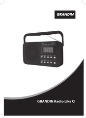 Grandin Radio Like CI Manuel D'utilisation