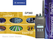 Motorola GP360 Guide D'utilisation