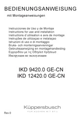 KÜPPERBUSCH IKD 12420.0 GE-CN Instructions D'utilisation