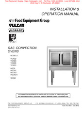 ITW Food Equipment Group VC4GD Mode D'installation Et Mode D'emploi
