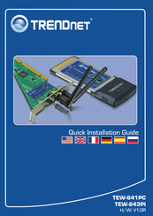 TRENDnet TEW-643PI Guide D'installation Rapide