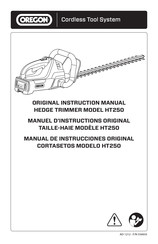 Oregon HT250 Manuel D'instructions Original
