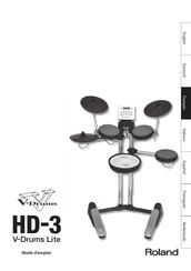 Roland V-Drums Lite HD-3 Mode D'emploi