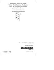 Kohler Sterling 5400 Série Guide D'installation Et D'entretien