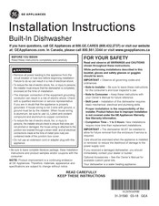 GE GDT225SSLSS Instructions D'utilisation