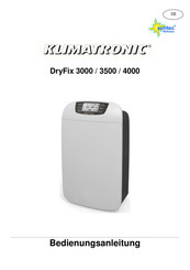 Klimatronic DryFix 4000 Instructions D'utilisation