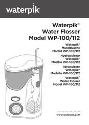Waterpik WP-112 Mode D'emploi