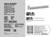 Sharp HT-SB200 Mode D'emploi