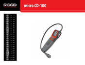 RIDGID micro CD-100 Mode D'emploi