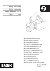 Brink 4705 Instructions De Montage