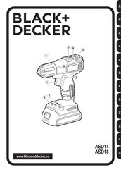 Black & Decker ASD18 Mode D'emploi