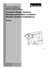 Makita BHR200 Manuel D'instruction