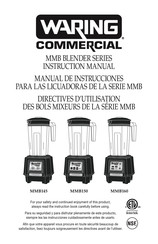 Waring Commercial MMB160 Directives D'utilisation